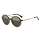 Armani EA4062 Single Vision Prescription Sunglasses EA4062-50171Z-49 - Lens Diameter 49 mm, Frame Color Black/pale Gold