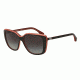 Armani EA4069 Single Vision Prescription Sunglasses EA4069-55148G-56 - Lens Diameter 56 mm, Frame Color Top Black/opal Coral/coral Tr