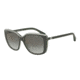 Armani EA4069 Single Vision Prescription Sunglasses EA4069-55168E-56 - Lens Diameter 56 mm, Frame Color Top Grey/opal Sage/sage Transp