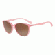 Armani EA4073 Progressive Prescription Sunglasses EA4073-550713-56 - Lens Diameter 56 mm, Frame Color Opal Coral