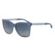 Armani EA4075 Progressive Prescription Sunglasses EA4075-55054L-57 - Lens Diameter 57 mm, Frame Color Opal Azure Blue