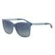 Armani EA4075F Progressive Prescription Sunglasses EA4075F-55054L-57 - Lens Diameter 57 mm, Frame Color Opal Azure Blue