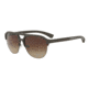 Armani EA4077 Bifocal Prescription Sunglasses EA4077-530513-58 - Lens Diameter 58 mm, Frame Color Brown Rubber
