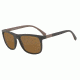Armani EA4079 Progressive Prescription Sunglasses EA4079-550983-57 - Lens Diameter 57 mm, Frame Color Matte Brown