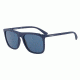 Armani EA4095F Progressive Prescription Sunglasses EA4095F-560080-57 - Lens Diameter 57 mm, Frame Color Dark Blue On Electric Blue