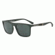 Armani EA4097 Progressive Prescription Sunglasses EA4097-557471-56 - Lens Diameter 56 mm, Frame Color Matte Military Green
