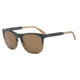 Armani EA4099F Progressive Prescription Sunglasses EA4099F-556783-56 - Lens Diameter 56 mm, Frame Color Brown/tr Striped Brown