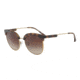 Armani EA4102 Progressive Prescription Sunglasses EA4102-502613-54 - Lens Diameter 54 mm, Frame Color Dark Havana/pale Gold