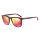 Armani EA4105F Progressive Prescription Sunglasses EA4105F-55986Q-53 - Lens Diameter 53 mm, Frame Color Matte Bordeaux On Bordeaux