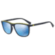 Armani EA4109 Single Vision Prescription Sunglasses EA4109-563855-57 - Lens Diameter 57 mm, Frame Color Matte Blue