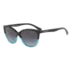 Armani EA4110F Bifocal Prescription Sunglasses EA4110F-56328G-56 - Lens Diameter 56 mm, Frame Color Black Azure