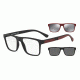 Armani EA4115 Bifocal Prescription Sunglasses, 54mm, Matte Black, EA4115-50421W-54-BI
