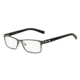 Armani Exchange AX1003 Single Vision Prescription Eyeglasses 6037-52 - Dark Gunmetal Frame