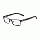 Armani Exchange AX1003 Single Vision Prescription Eyeglasses 6014-52 - Satin Black Frame