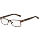 Armani Exchange AX1003 Single Vision Prescription Eyeglasses 6016-52 - Satin Brown Frame
