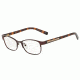 Armani Exchange AX1010 Progressive Prescription Eyeglasses 6001-53 - Brown Frame