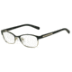 Armani Exchange AX1010 Progressive Prescription Eyeglasses 6051-53 - Satin Alpine Green/satin Slv Frame