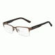 Armani Exchange AX1014 Bifocal Prescription Eyeglasses 6058-53 - Satin Dark Brown/Dark Olive Frame