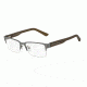 Armani Exchange AX1014 Bifocal Prescription Eyeglasses 6060-53 - Satin Gunmetal/Capers Frame