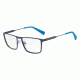 Armani Exchange AX1022 Single Vision Prescription Eyeglasses 6095-55 - Matte Blue Frame