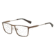Armani Exchange AX1022 Single Vision Prescription Eyeglasses 6096-55 - Matte Bronze Frame
