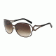 Armani Exchange AX2009S Progressive Prescription Sunglasses AX2009S-603313-59 - Lens Diameter 59 mm, Frame Color Chocolate Brown