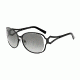 Armani Exchange AX2009S Progressive Prescription Sunglasses AX2009S-600011-59 - Lens Diameter 59 mm, Frame Color Black