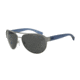Armani Exchange AX2015S Single Vision Prescription Sunglasses AX2015S-607887-62 - Lens Diameter 62 mm, Frame Color Gunmetal