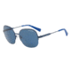 Armani Exchange AX2021S Single Vision Prescription Sunglasses AX2021S-609780-58 - Lens Diameter 58 mm, Frame Color Blue