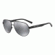 Armani Exchange AX2022S Progressive Prescription Sunglasses AX2022S-60006G-60 - Lens Diameter 60 mm, Frame Color Matte Black