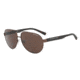 Armani Exchange AX2022S Progressive Prescription Sunglasses AX2022S-609873-60 - Lens Diameter 60 mm, Frame Color Matte Brown