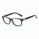 Armani Exchange AX3006 Single Vision Prescription Eyeglasses 8005-52 - Black Transparent Frame