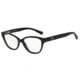 Armani Exchange AX3013 Progressive Prescription Eyeglasses 8005-52 - Black Transparent Frame