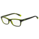 Armani Exchange AX3019 Bifocal Prescription Eyeglasses 8154-52 - Dk Purple/green Transparent Frame