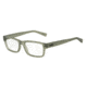 Armani Exchange AX3023 Single Vision Prescription Eyeglasses 8167-53 - Matte Mallard Green Trnsp Frame