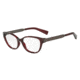 Armani Exchange AX3033F Single Vision Prescription Eyeglasses 8003-54 - Opal Burgundy Frame