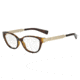 Armani Exchange AX3033F Single Vision Prescription Eyeglasses 8037-54 - Tortoise Frame