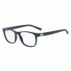 Armani Exchange AX3034F Progressive Prescription Eyeglasses 8157-54 - Matte Navy/dark Sea Frame
