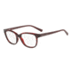 Armani Exchange AX3037 Single Vision Prescription Eyeglasses 8205-53 - Havana Red Rhubarb Frame