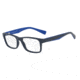 Armani Exchange AX3038 Single Vision Prescription Eyeglasses 8198-54 - Matte Dark Blue Frame