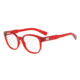 Armani Exchange AX3040F Single Vision Prescription Eyeglasses 8209-53 - Matte Transparent Watermelon Frame