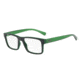 Armani Exchange AX3042 Progressive Prescription Eyeglasses 8218-54 - Military Green/top Mt Black Frame