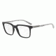 Armani Exchange AX3045 Single Vision Prescription Eyeglasses 8078-55 - Matte Black Frame