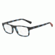 Armani Exchange AX3046 Progressive Prescription Eyeglasses 8230-54 - Matte Blue Havana Frame