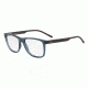 Armani Exchange AX3048F Bifocal Prescription Eyeglasses 8238-56 - Transparent Blue Dress Frame