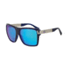 Armani Exchange AX4018 Progressive Prescription Sunglasses AX4018-806433-59 - Lens Diameter 59 mm, Frame Color Ultramarine Transparent