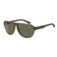 Armani Exchange AX4028S Single Vision Prescription Sunglasses AX4028S-813173-60 - Lens Diameter 60 mm, Frame Color Matte Capers Transparent