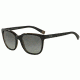Armani Exchange AX4031 Progressive Prescription Sunglasses AX4031-184011-55 - Lens Diameter 55 mm, Frame Color Black/dk Grey Transparent