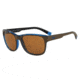 Armani Exchange AX4036F Progressive Prescription Sunglasses AX4036F-814473-57 - Lens Diameter 57 mm, Frame Color Brown/blue Trans