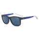 Armani Exchange AX4054S Single Vision Prescription Sunglasses AX4054S-815780-55 - Lens Diameter 55 mm, Frame Color Matte Navy/dark Sea